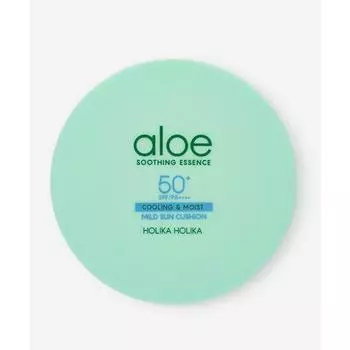 HOLIKAHOLIKA Aloe Mild Moisture Cooling Soothing Sun Cushion 1 шт. SPF50+ PA++++