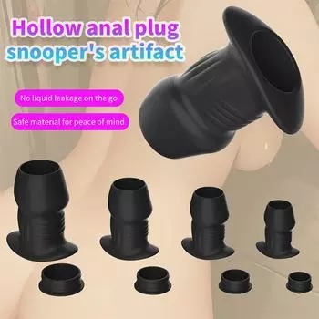 Hollow Anal Plug Butt Plug Anal Dilator Anus Expansion Prostate Massager Sex toys For Couple Vagina Anal Intimate Goods Sex Shop
