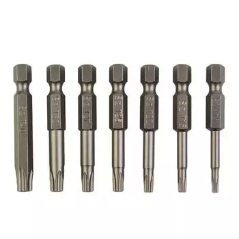 Hollow Bits Screwdriver Bit Magnetic Alloy Steel Silver