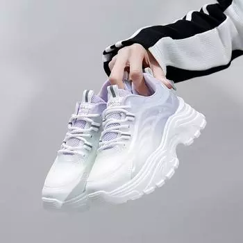 Hollow Dad Shoes Летние новые дышащие кроссовки для повседневной носки 35