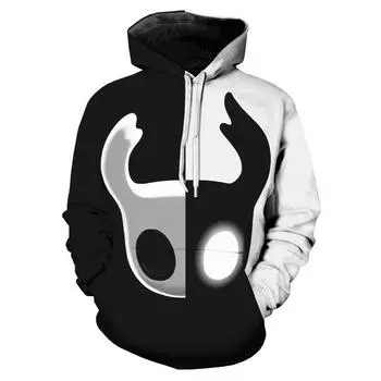 Hollow Knight Game 3D Print Hoodies Men Women Fashion Streetwear Oversized Sweatshirts Hoodie Kids Pullovers Tracksuit Clothing S