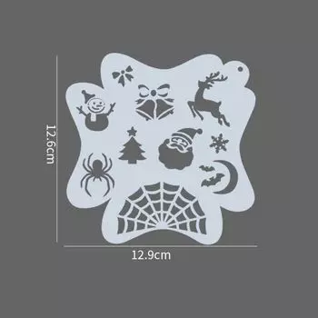 Hollowed Face Paint Templates Copying Stencils Makeup Painting Template Scrapbooking 8