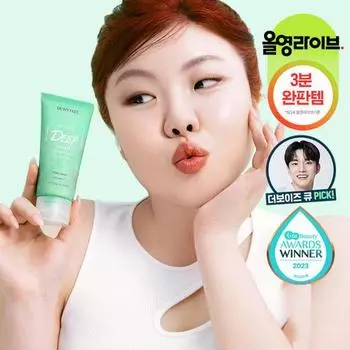 [Holly Joint Development] Deweytree AC Control Deep Green Calming Clay Gel Pore Pack 100 мл, популярная взрывная косметика в Корее