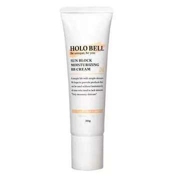 HOLO BELL BB крем SPF40 от угревой сыпи, синей бороды, коррекция кожи, ненавязчивый, 30 г, мужской PA+++