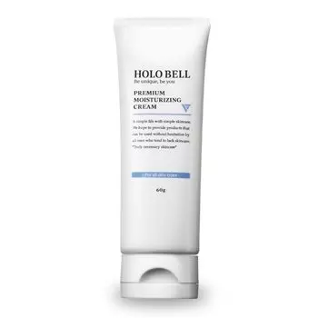 HOLO BELL Holo Bell Premium Moisturizing Cream for 60g [Quasi-drug] Acne, Dryness, Stains, Wrinkles, Unscented, Men s
