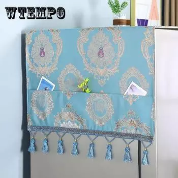 Холодильник Чехол для полотенец Ткань Водонепроницаемый и масляный Утолщенный Оксфордский тканевый чехол Универсальный холодильник Ткань для полотенец