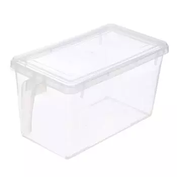 Холодильник Food Box Прозрачный прямоугольный штабелируемый контейнер для хранения продуктов с крышкой Handl
