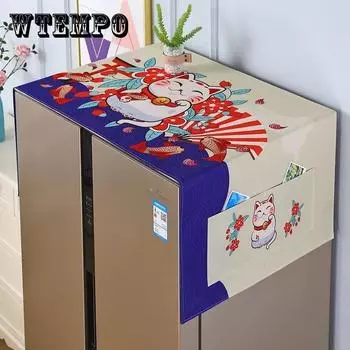 Холодильник Подвесная сумка Кухня Диапазон хранения Крышка Украшение Водонепроницаемый и маслостойкий