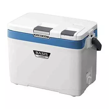 Холодильник SHIMANO маленький 12л Fixel Basis 120UF-012N для рыбалки Aqua Blue