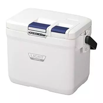 Холодильник SHIMANO, маленький, 9 л, Fixel Light 90LF-009N для рыбалки, чисто-белый