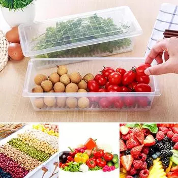 Холодильник Слив Мясо Фрукты Еда Печать Хранение Свежая Коробка Small Size