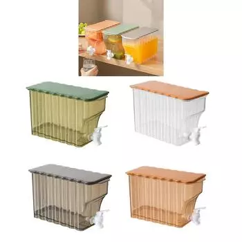 Холодильники Диспенсеры для холодных напитков с краном 3.6L Холодильник Диспенсеры для напитков для кухни Вечеринки Бар Свадьба белый