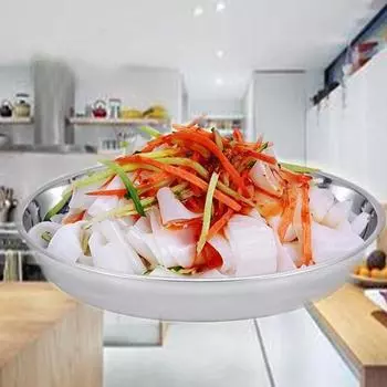 Холодная тарелка Столовая посуда Плоская тарелка Нержавеющая сталь