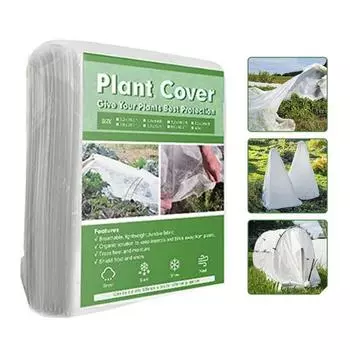 Холодное покрытие для растений, утолщенная защита от замерзания, многоразовая садовая морозная ткань, плавающее покрытие для деревьев, зимнее уличное покрытие M