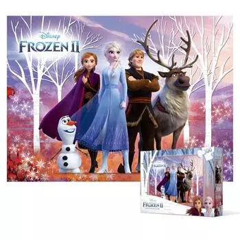 Холодное сердце 2 - Новое путешествие (негабаритный) Пазл Disney Animation 300 деталей, популярный корейский пазл