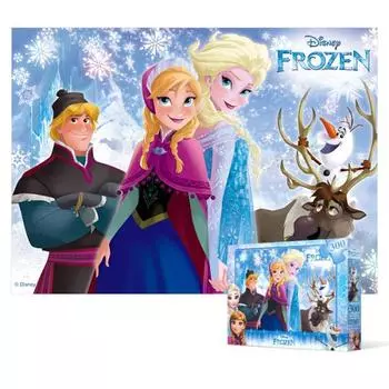 Холодное сердце - Время Мечты (негабаритный) Пазл Disney Animation 300 деталей, популярный корейский пазл