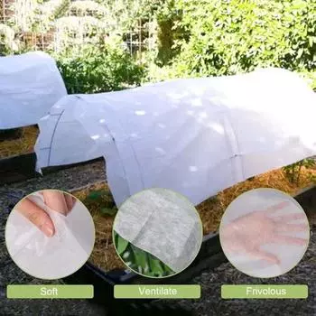 Холодное укрытие для растений, утолщенная защита от замерзания, многоразовая садовая морозная ткань, плавающий ряд, укрытие для деревьев, зимние уличные растения, семена овощей, урожай фруктов L