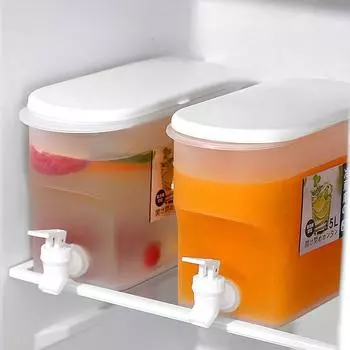 Холодный чайник Кувшин для воды Холодильник Dolce Milk Tea Напиток Диспенсер Бар Мед Напиток Газировка Кран Кувшин для воды Бутылка Чайник