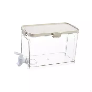 Холодный чайник с краном, контейнер для напитков, большой емкости, кувшин для холодной воды, со льдом