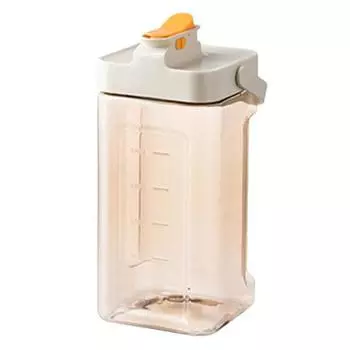 Холодный чайник с забавной наклейкой на кран, большой чайник, емкость для воды, кувшин, ведро с фруктами, лимонадом белый