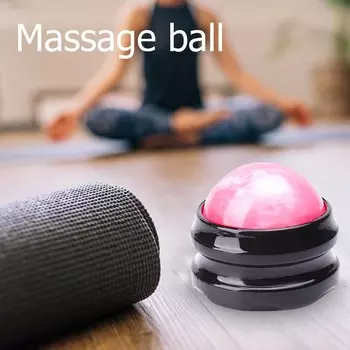 Холодный Тепловой Массажный Роликовый Мяч Снятие Стресса Миофасциальный Высвобождение (розовый)