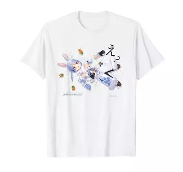 Футболка Hologura Famous Scenes [Pekora Usada] белый