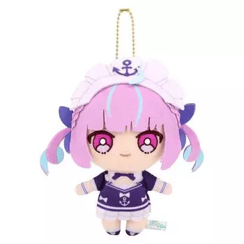 Hololive Friends to Go Мягкая игрушка Aqua Minato (приблизительно. 14см)