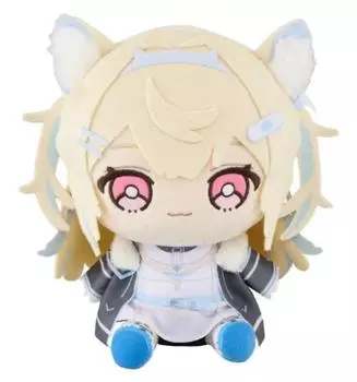 Hololive Friends with U Fuwawa Abyss Guard Мягкая фигурка Fuwawa Official