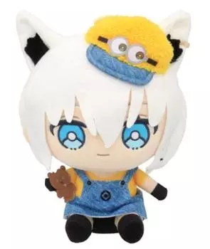 Hololive Friends with U Shirakami Fubuki Мягкая фигурка Миньоны Fubuki