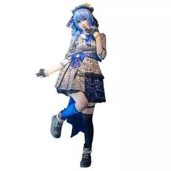 Hololive Suisei Hoshimachi Cosplay Halloween VTuber Idol [milky time]