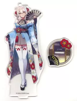 Акриловая подставка Hololive x Lawson Shishiro Botan (костюм в азиатском стиле)