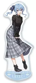 [Hololive x Lawson] Акриловая подставка для кампании Suisei Hoshimachi (Наряд для свидания)