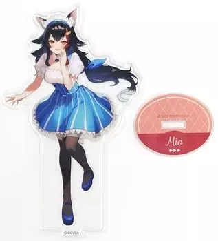 Hololive x Lawson Campaign Acrylic Stand Mio Ogami (Lawson Maid Clothes)