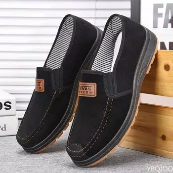 Холщовая повседневная мужская обувь, дышащие кроссовки на шнуровке, мужская обувь на плоской подошве, модная обувь, вулканизированная обувь, Tenis Masculino 39 чёрный