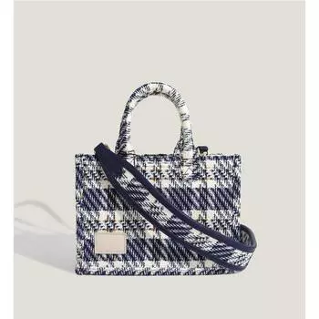 Холщовая сумка через плечо для женщин Женская сумка Модные сумки Сумки-мессенджеры