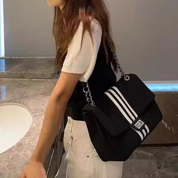 Холщовая сумка для мам, женская сумка, большая вместимость, сумка через плечо из ткани Оксфорд