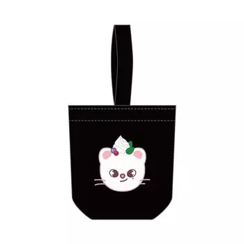 Холщовая сумка STRAY KIDS Холщовая сумка-ручка PB005 (ЧЕРНЫЙ_ХЁНДЖИН)