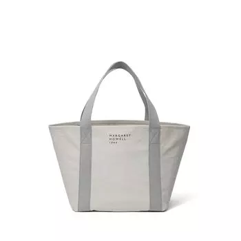 Холщовая сумка-тоут Howell Rough Tote Квадратная сумка-тоут MHLH5BH1 Слоновая кость [Margaret Idea] [Kew Garden] Женская слоновая кость