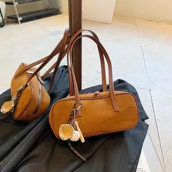 Холщовая сумка-тоут с леопардовым принтом, ретро, большая вместительная женская сумка через плечо, Бостон, большая сумка, сумка подмышкой no pendant коричневый