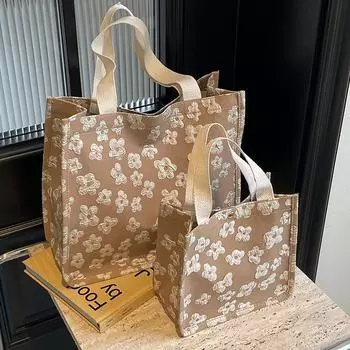 Холщовая сумка женская модная сумка для дальних поездок женская студенческая сумка через плечо