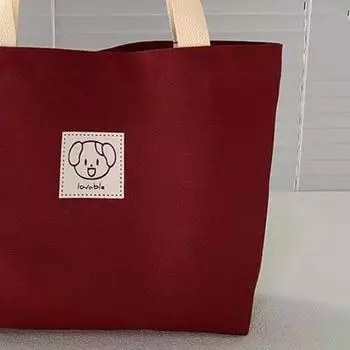 Холщовая сумка женская S большой емкости Простая сумка через плечо Сумка для поездок на работу