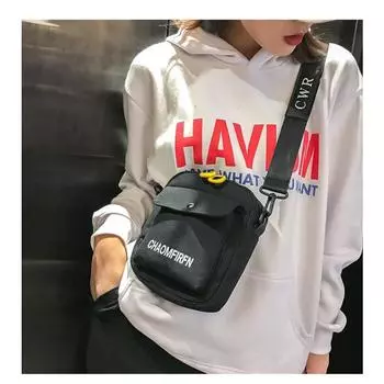 Холщовая сумка Женская сумка через плечо 2020 новая японская мода студенческая корейская версия простая литературная сумка через плечо для мобильного телефона белый