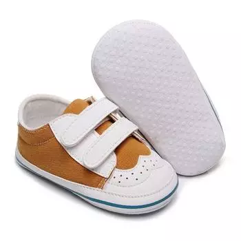 Холщовые кроссовки для маленьких девочек и мальчиков на мягкой подошве, обувь для первых ходунков для младенцев, обувь для кроватки, нескользящая повседневная обувь, первые ходунки для новорожденных, От 0 до 18 месяцев S чёрный