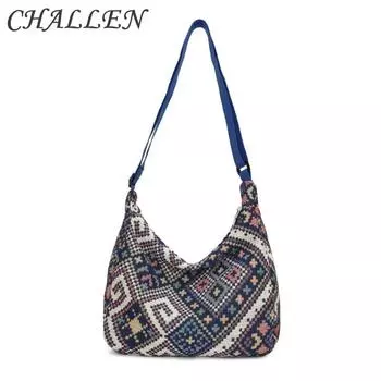 Холщовые сумки большой емкости женские летние классы модные пригородные сумки большая сумка чёрный