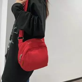 Холщовые сумки через плечо на молнии женские сумки новые высококачественные универсальные однотонные