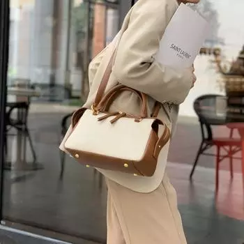 Холщовые сумки Сумки через плечо для женщин Сумки через плечо Сумка-тоут Сумка-мессенджер