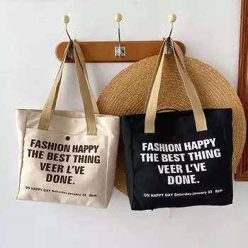 Холщовые сумки-тоуты для женщин, большая вместительная сумка через плечо для студентов, занятий, поездок на работу, сумка для ноутбука, повседневные сумки 30x9x30cm бежевый