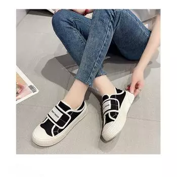 Холщовые туфли Женская обувь Тканевые туфли на толстой подошве Повседневная обувь для сноуборда 35