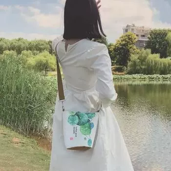 Холщовый мешок для денег, приносящий удачу: Стильная сумка через плечо и сумка для хранения вещей для девочек