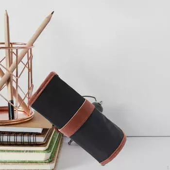 Холщовый пенал, цветной держатель для ручек, переносной чехол для хранения кистей 36 Slots 48cmx20cm